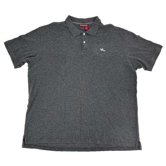 Rocawear Mens Size 3XL Polo Shirt Heather Gray Authentic Short Sleeve Outdoor - Picture 1 of 8